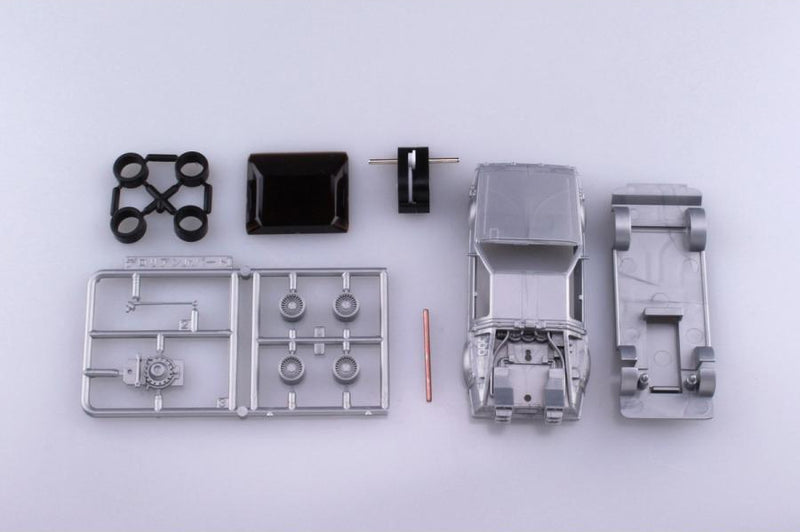 Back to the Future Part I Pull-Back 1/43 DeLorean Time Machine
