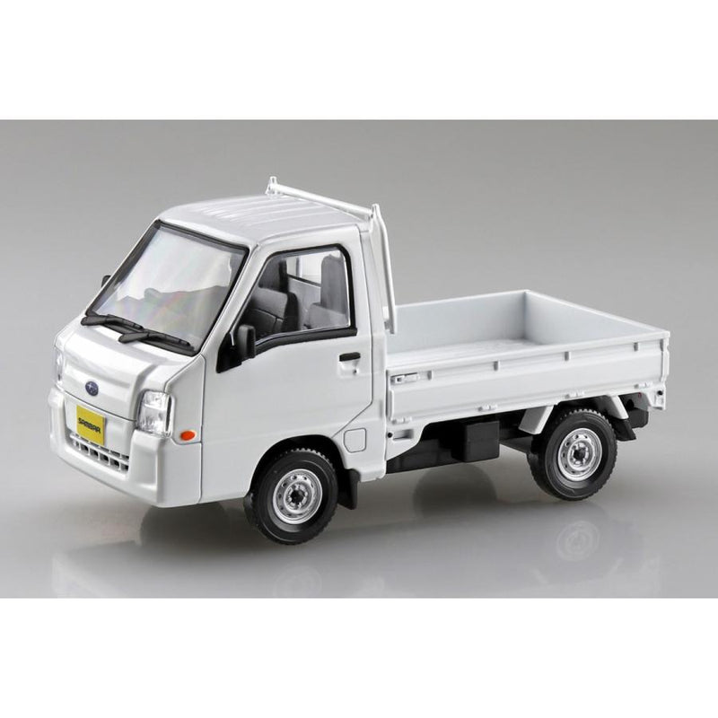 1/32 Subaru Sambar Truck (Frost White) (Aoshima The Snap Kit Series No.05-FW)