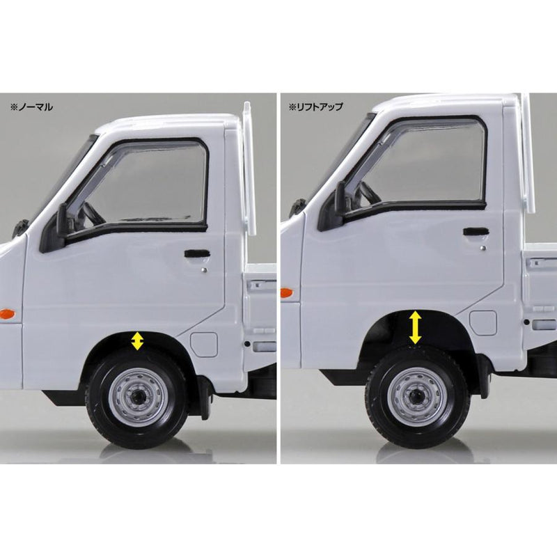 1/32 Subaru Sambar Truck (Frost White) (Aoshima The Snap Kit Series No.05-FW)