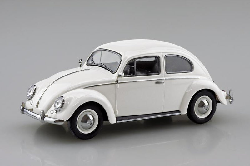 1/32 Volkswagen Beetle (Pearl White) (Aoshima The Snap Kit Series No.20-PW)