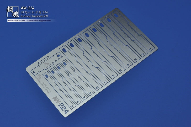 Madworks AW224 Scribing Templates
