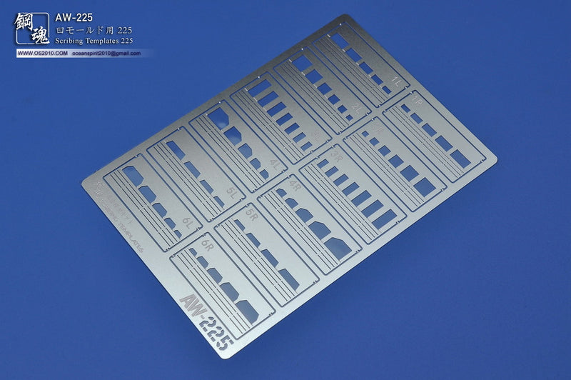 Madworks AW225 Scribing Templates