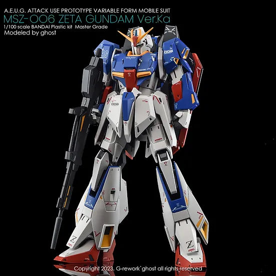 G-Rework Decal - MG MSZ-006 Zeta Ver.Ka Use