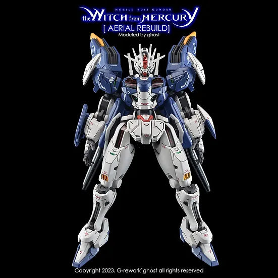 G-Rework Decal - HG Witch from Mercury Gundam Aerial Rebuild Use