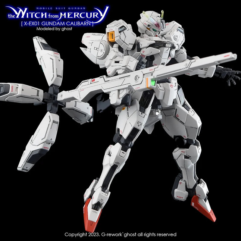 G-Rework Decal - HG Witch from Mercury Gundam Calibarn Use