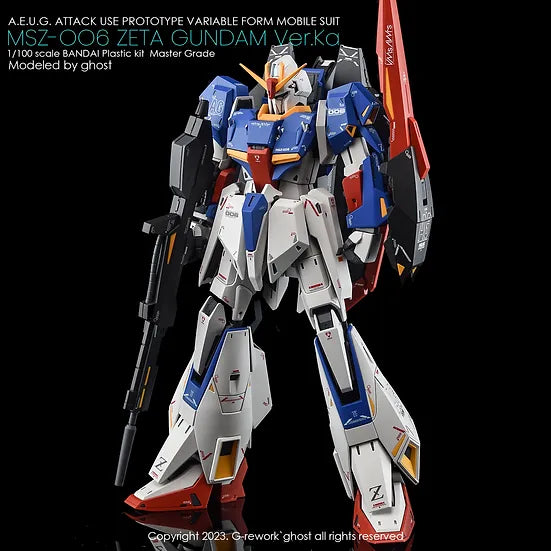 G-Rework Decal - MG MSZ-006 Zeta Ver.Ka Use