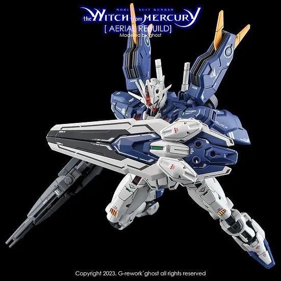 G-Rework Decal - HG Witch from Mercury Gundam Aerial Rebuild Use