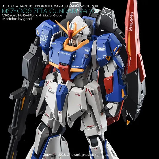 G-Rework Decal - MG MSZ-006 Zeta Ver.Ka Use