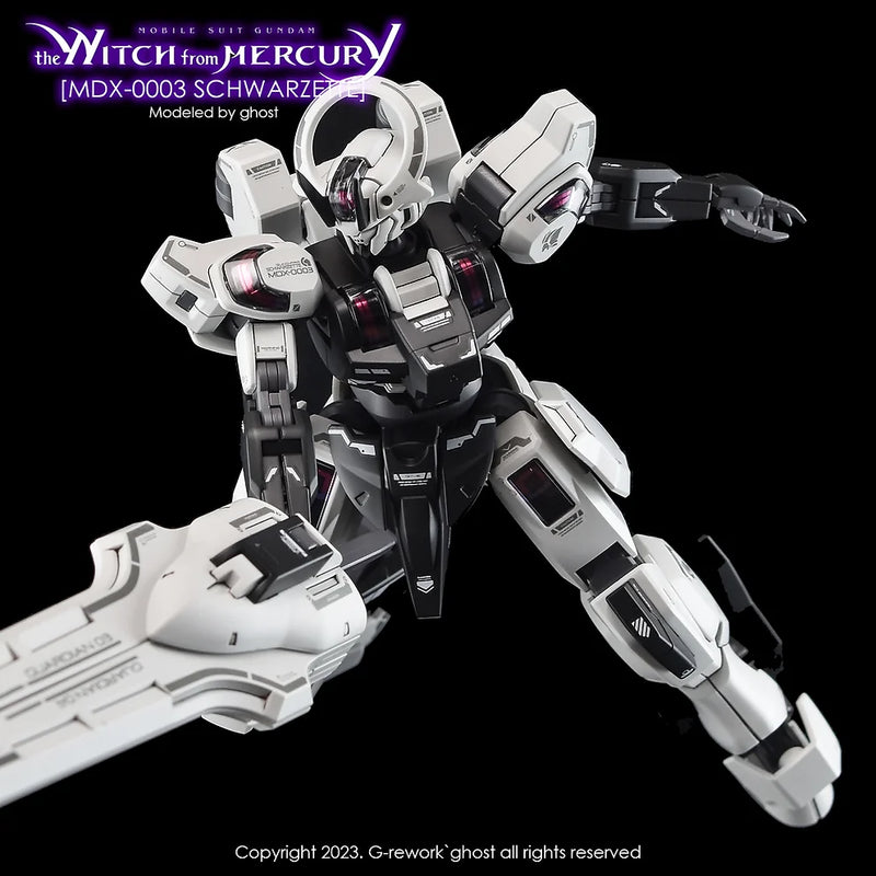 G-Rework Decal - HG Witch from Mercury Gundam Schwarzette Use
