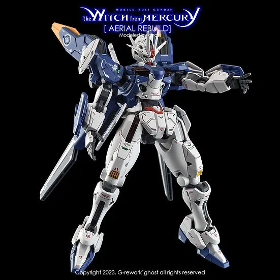 G-Rework Decal - HG Witch from Mercury Gundam Aerial Rebuild Use