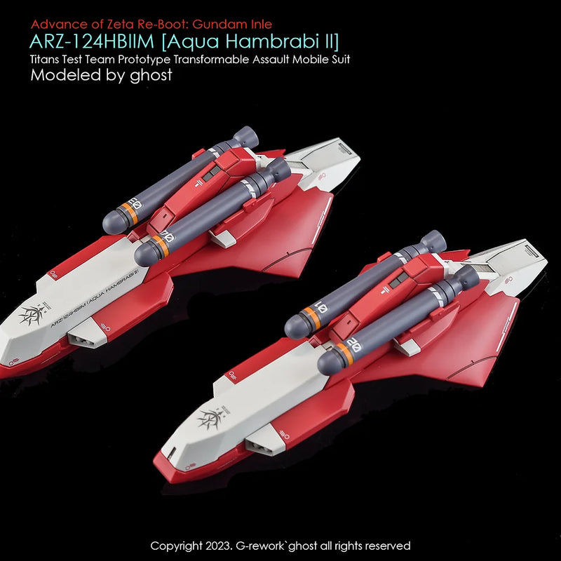 G-Rework Decal - HGUC ARZ-124HB2M Aqua Hambrabi II Use