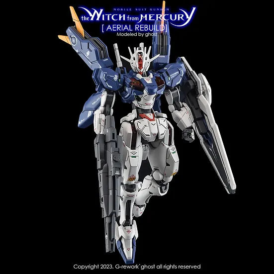 G-Rework Decal - HG Witch from Mercury Gundam Aerial Rebuild Use