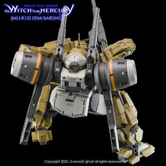 G-Rework Decal - HG Witch from Mercury Demi Barding (DEMI SERIES) Use