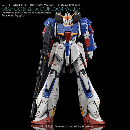 G-Rework Decal - MG MSZ-006 Zeta Ver.Ka Use