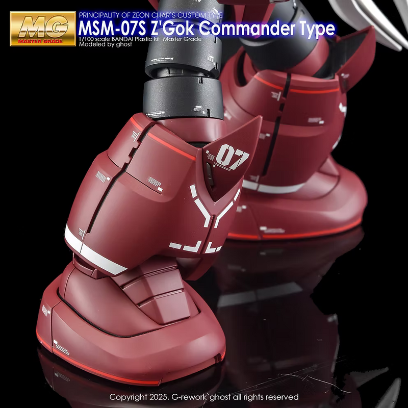 G-Rework Decal - MG MSM-07S Char's Z'Gok Use