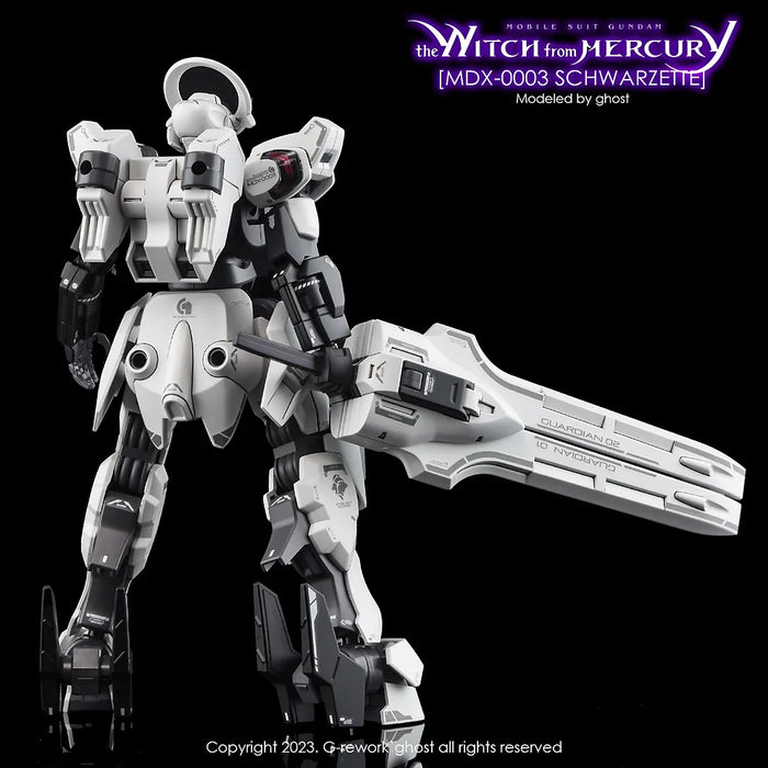 G-Rework Decal - HG Witch from Mercury Gundam Schwarzette Use