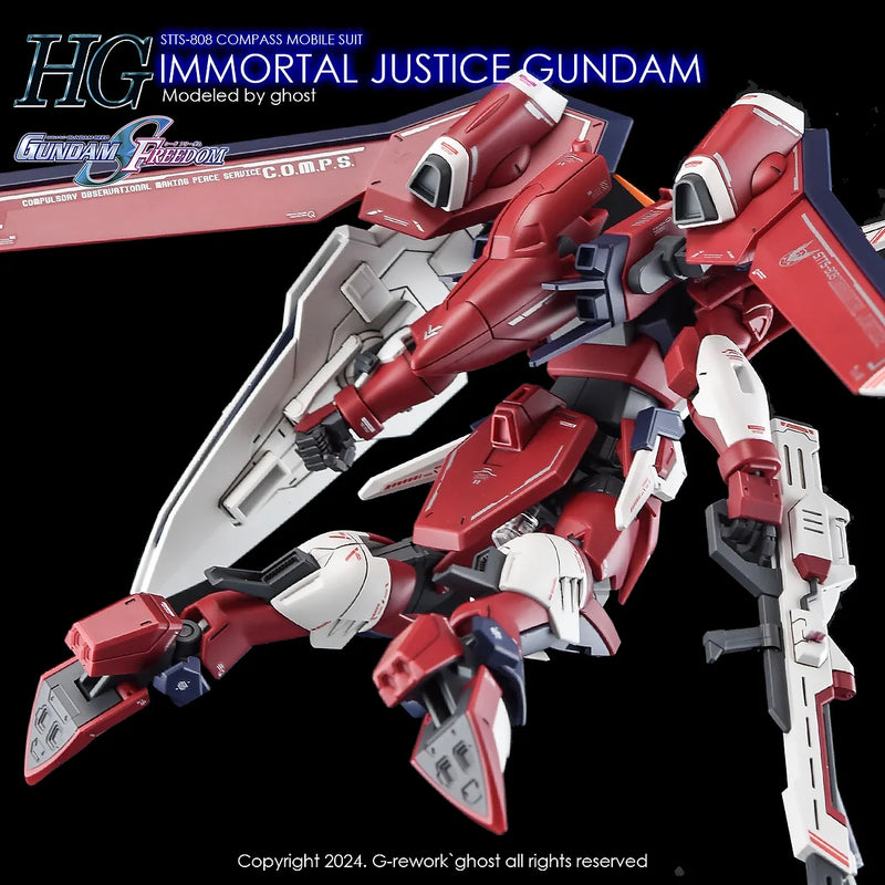 G-Rework Decal - HGCE STTS-808 Immortal Justice Gundam Use