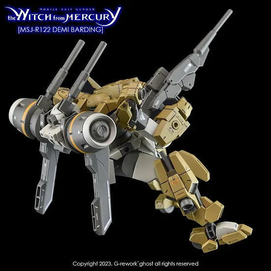 G-Rework Decal - HG Witch from Mercury Demi Barding (DEMI SERIES) Use