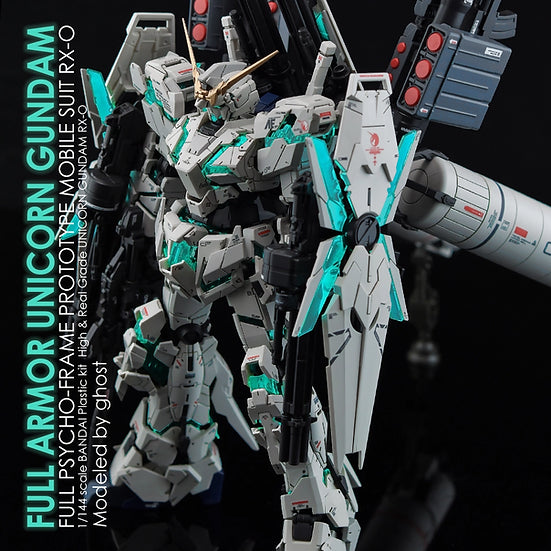 G-Rework Decal - RG RX-0 Unicorn Gundam 01 Full Armor Unicorn Use
