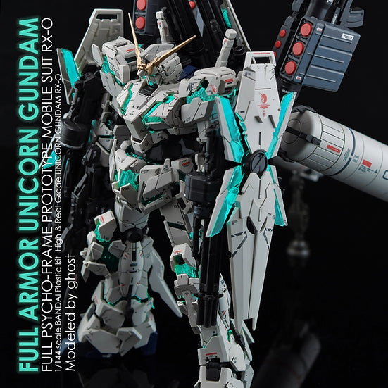 G-Rework Decal - RG RX-0 Unicorn Gundam 01 Full Armor Unicorn Use ...