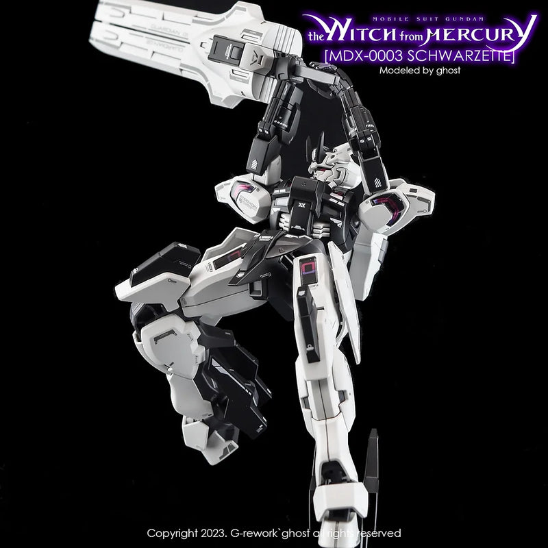 G-Rework Decal - HG Witch from Mercury Gundam Schwarzette Use