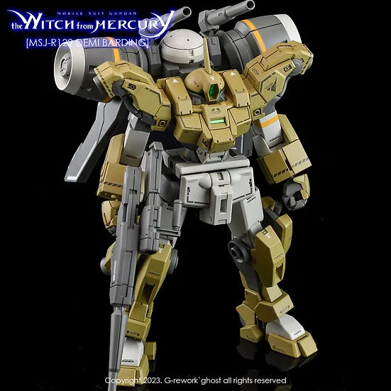 G-Rework Decal - HG Witch from Mercury Demi Barding (DEMI SERIES) Use