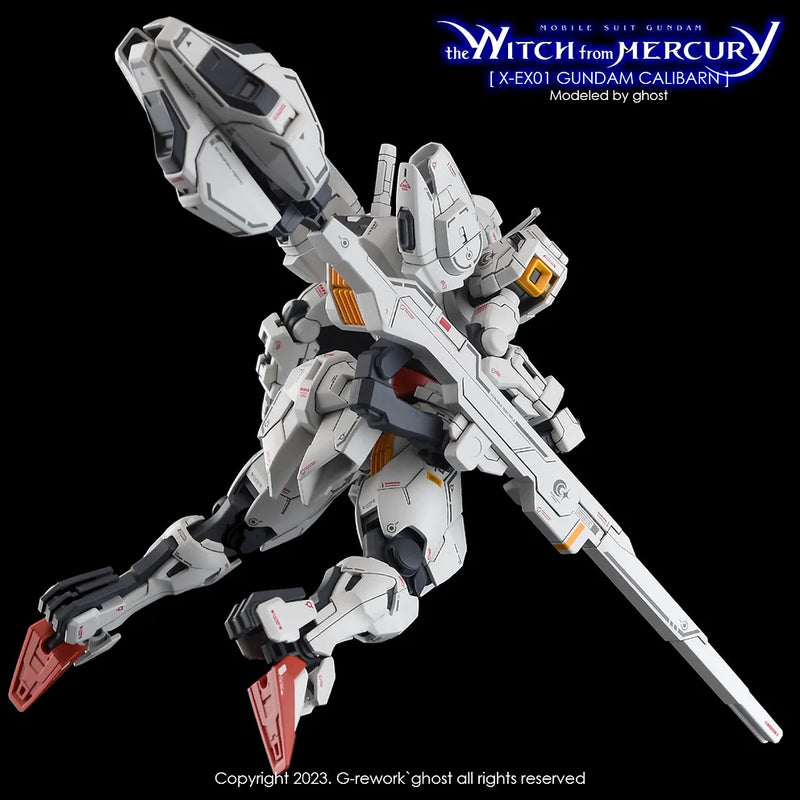 G-Rework Decal - HG Witch from Mercury Gundam Calibarn Use