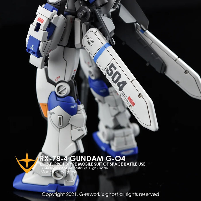 G-Rework Decal - HGUC RX-78-4 Gundam G04 Use