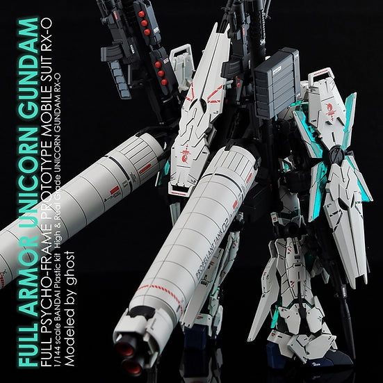G-Rework Decal - RG RX-0 Unicorn Gundam 01 Full Armor Unicorn Use