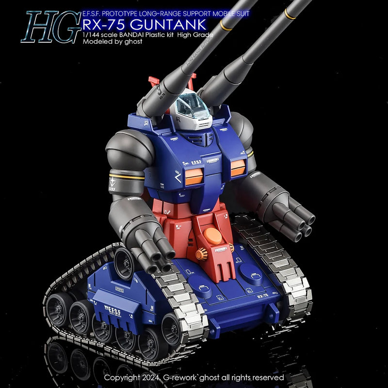 G-Rework Decal - HGUC RX-75 Guntank Use