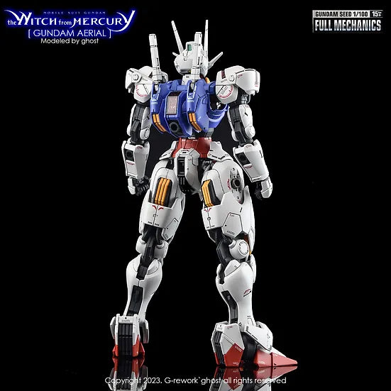 G-Rework Decal - Full Mechanics (FM) Witch from Mercury Gundam Aerial Use