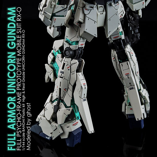 G-Rework Decal - RG RX-0 Unicorn Gundam 01 Full Armor Unicorn Use