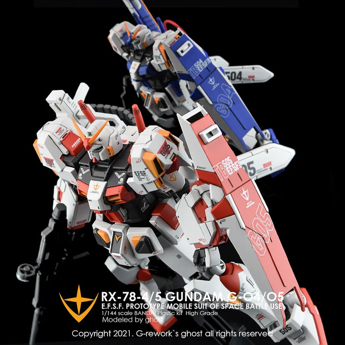 G-Rework Decal - HGUC RX-78-5 Gundam G05 Use