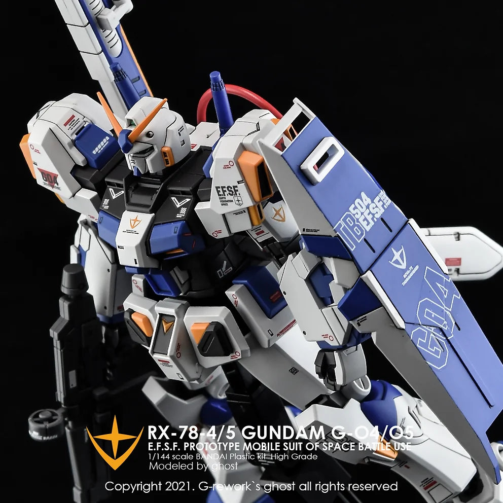 G-Rework Decal - HGUC RX-78-4 Gundam G04 Use - Argama Hobby - Vaughan ...