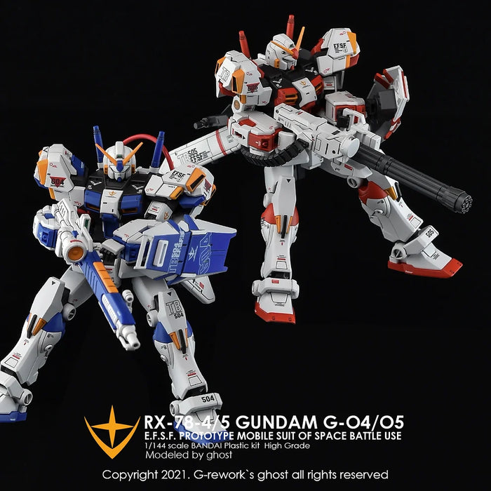 G-Rework Decal - HGUC RX-78-5 Gundam G05 Use