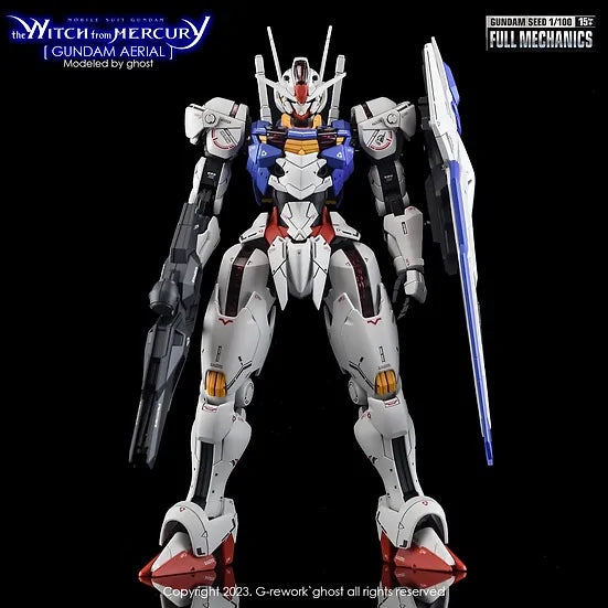 G-Rework Decal - Full Mechanics (FM) Witch from Mercury Gundam Aerial Use