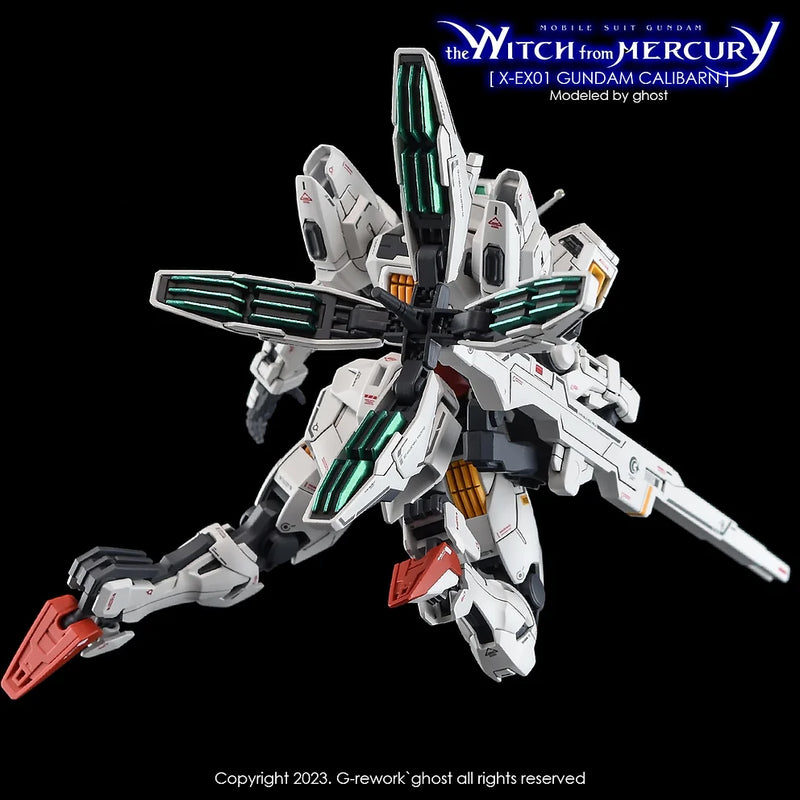 G-Rework Decal - HG Witch from Mercury Gundam Calibarn Use