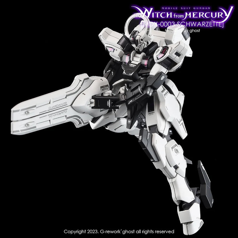 G-Rework Decal - HG Witch from Mercury Gundam Schwarzette Use
