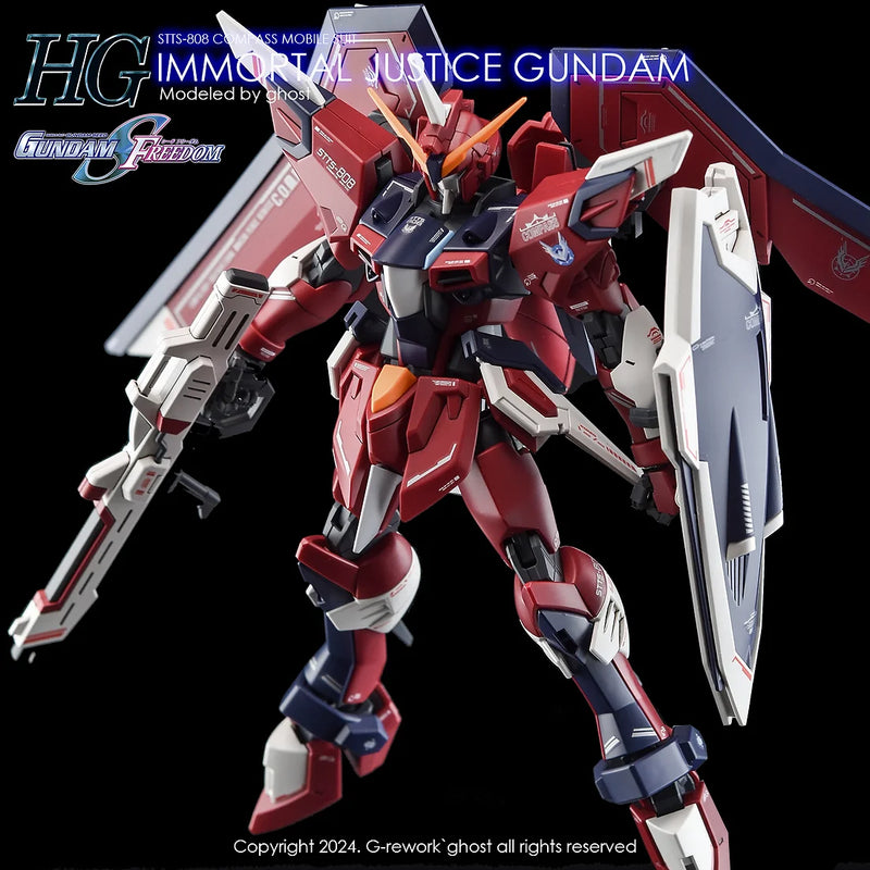 G-Rework Decal - HGCE STTS-808 Immortal Justice Gundam Use