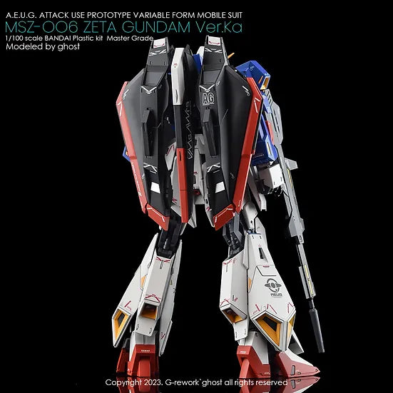 G-Rework Decal - MG MSZ-006 Zeta Ver.Ka Use