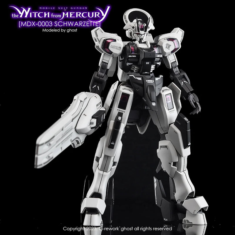 G-Rework Decal - HG Witch from Mercury Gundam Schwarzette Use