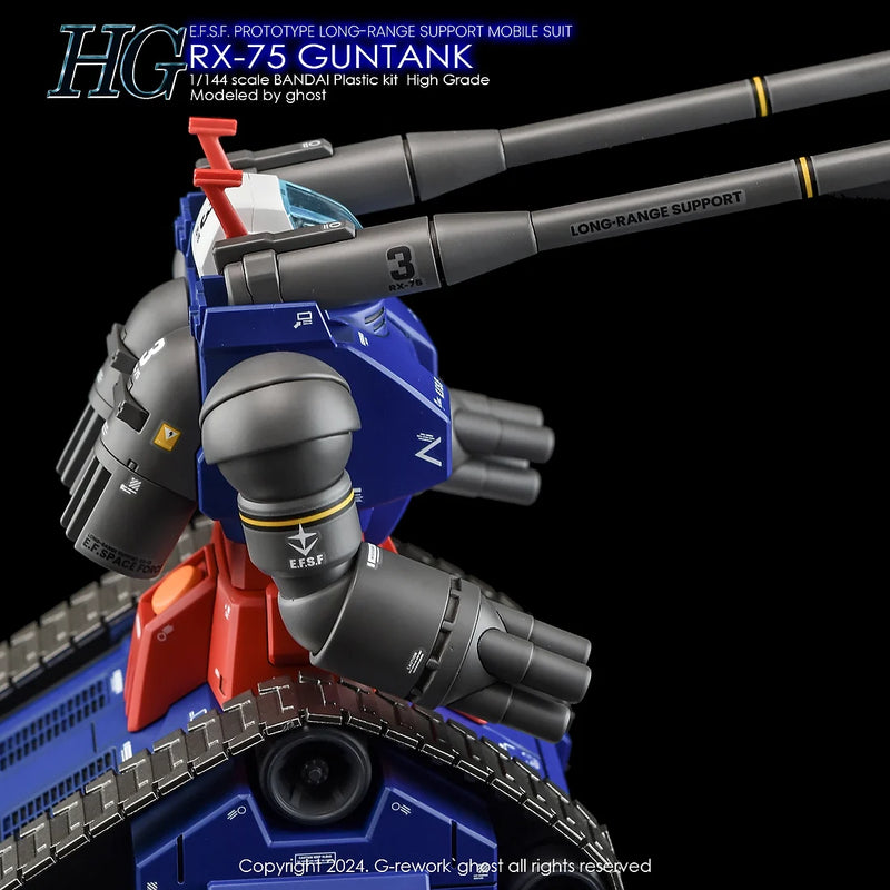 G-Rework Decal - HGUC RX-75 Guntank Use