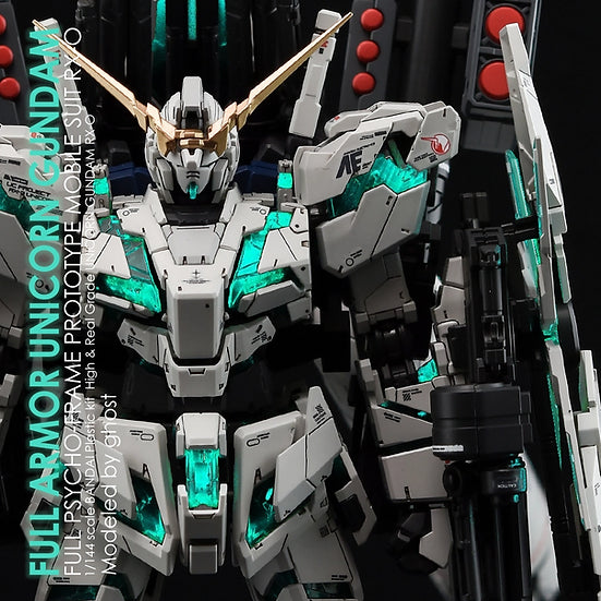 G-Rework Decal - RG RX-0 Unicorn Gundam 01 Full Armor Unicorn Use