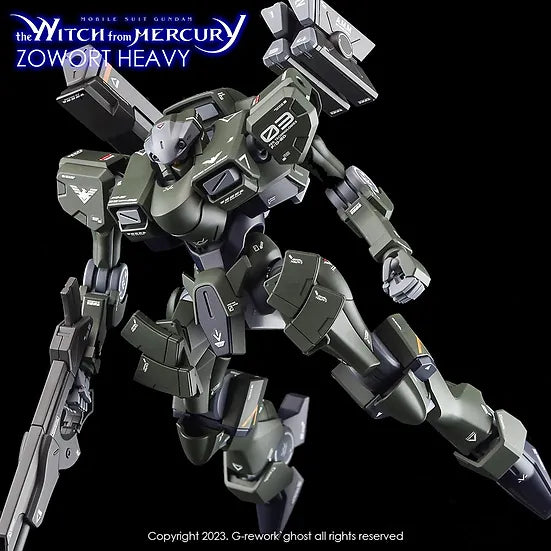 G-Rework Decal - HG Witch from Mercury Zowort Heavy Use