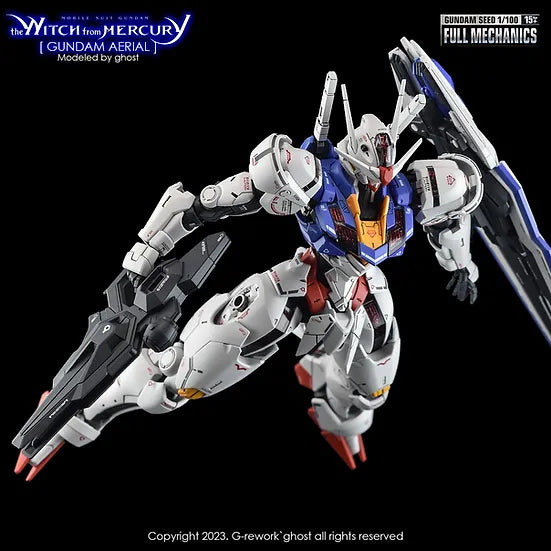 G-Rework Decal - Full Mechanics (FM) Witch from Mercury Gundam Aerial ...