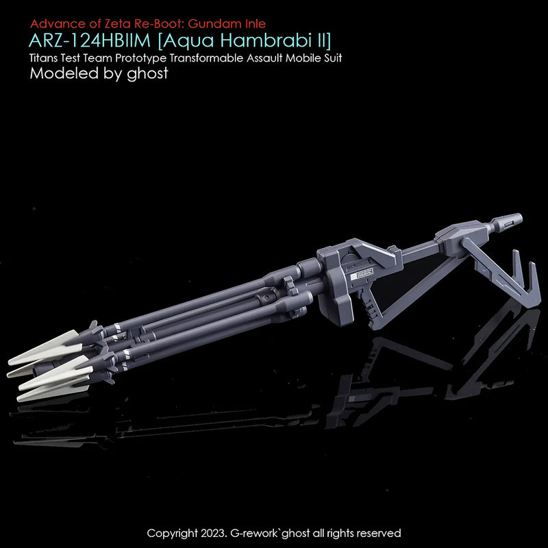 G-Rework Decal - HGUC ARZ-124HB2M Aqua Hambrabi II Use