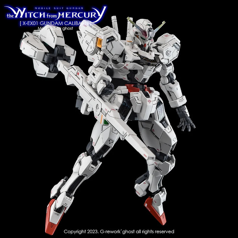 G-Rework Decal - HG Witch from Mercury Gundam Calibarn Use