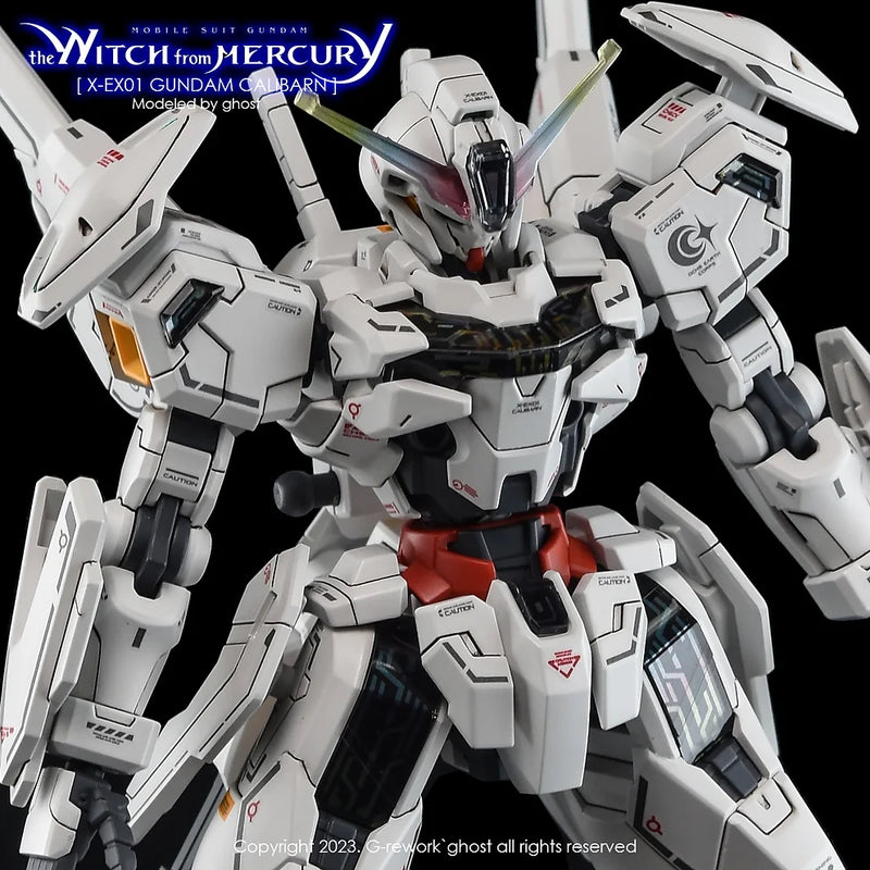 G-Rework Decal - HG Witch from Mercury Gundam Calibarn Use