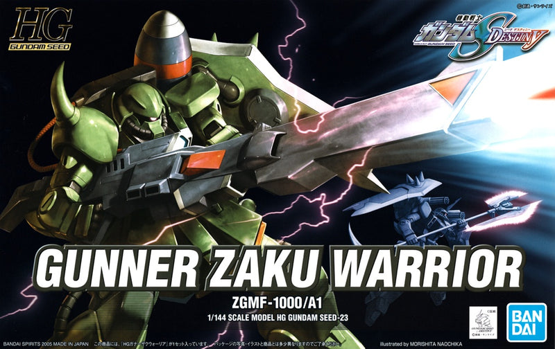 High Grade (HG) Gundam Seed 1/144 ZGMF-1000/A1 Gunner Zaku Warrior