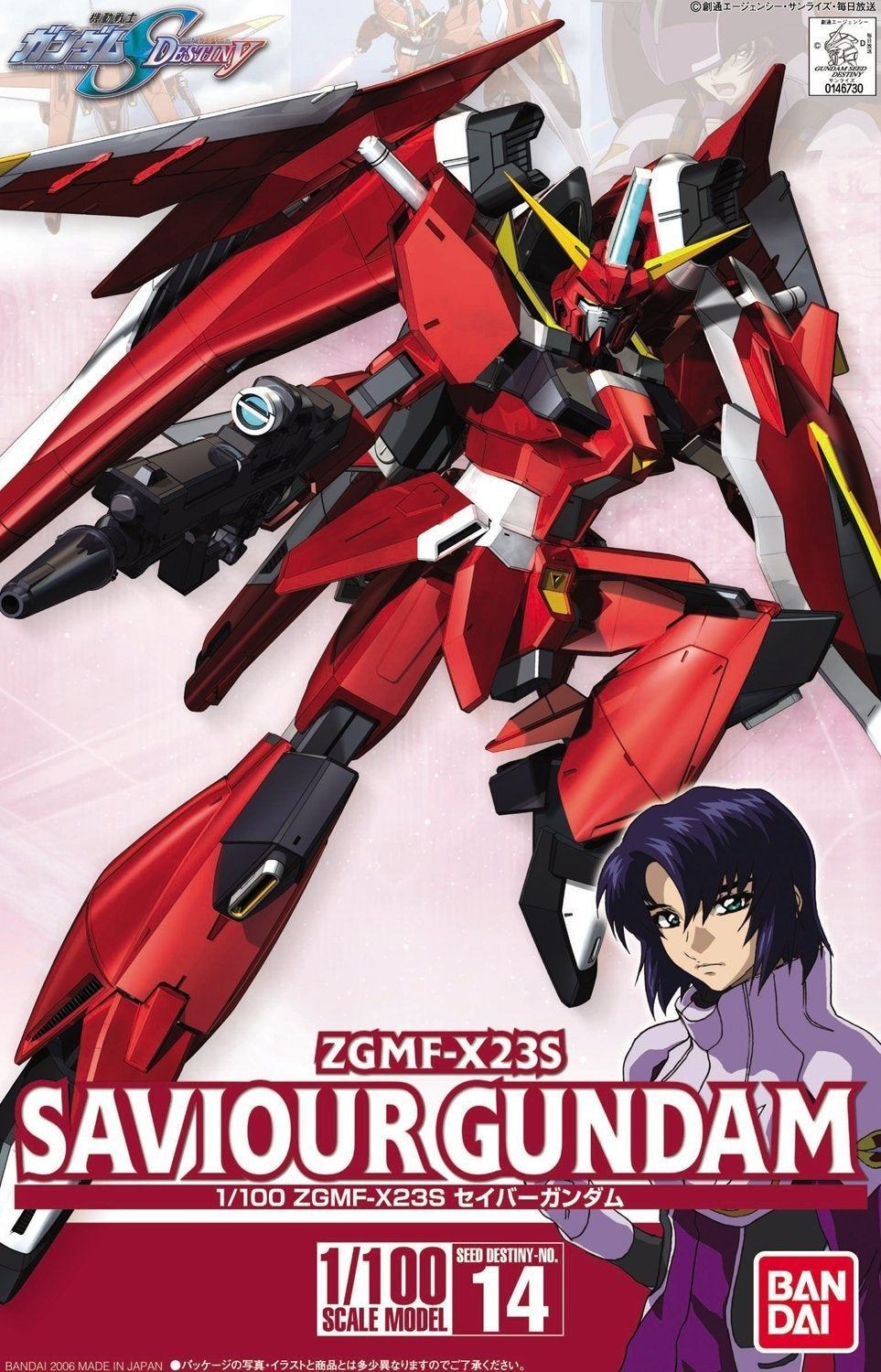 Gundam Seed Destiny 1/100 ZGMF-X23S Saviour Gundam - Argama Hobby